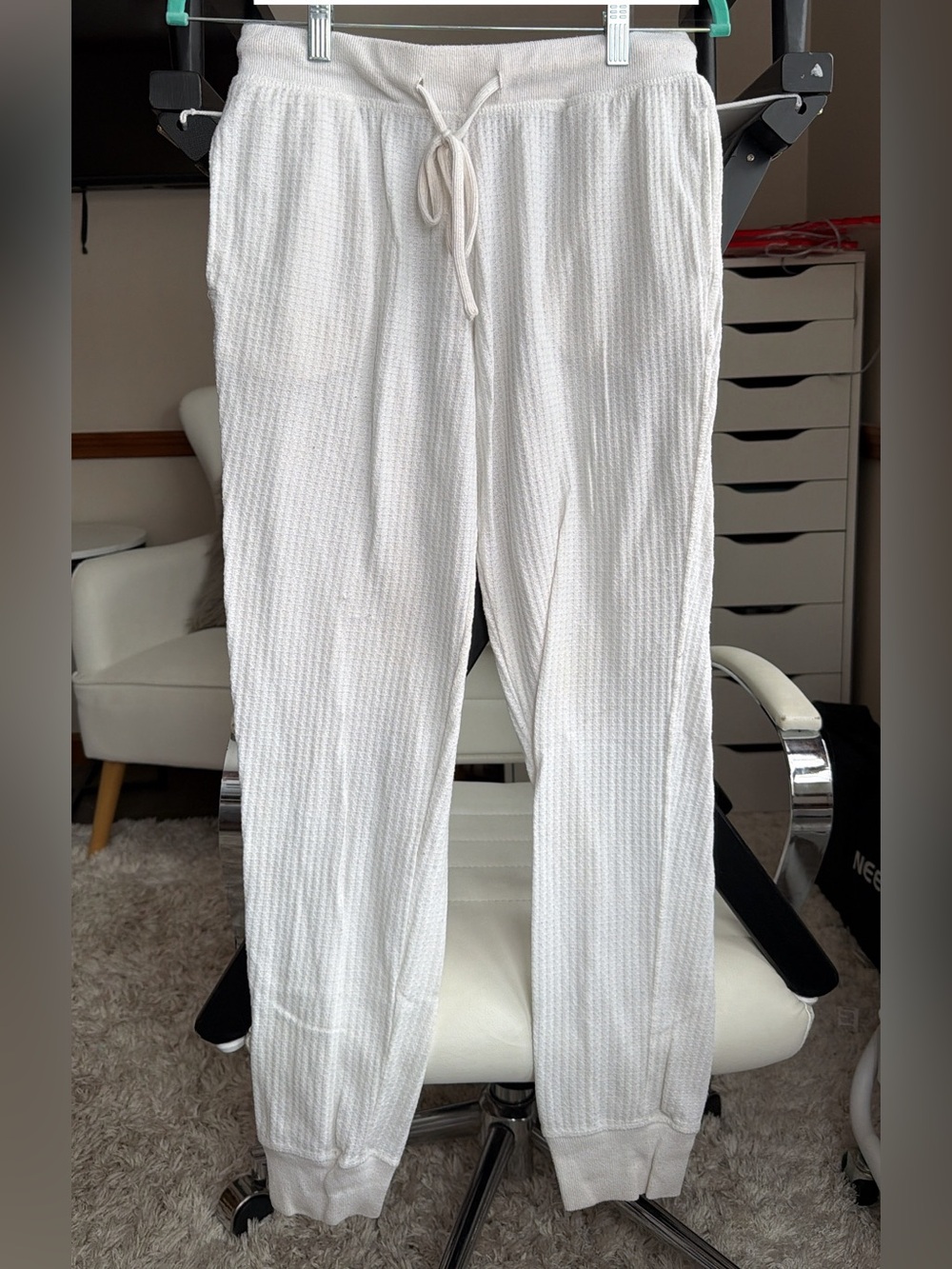 Joyspun white jogger pants